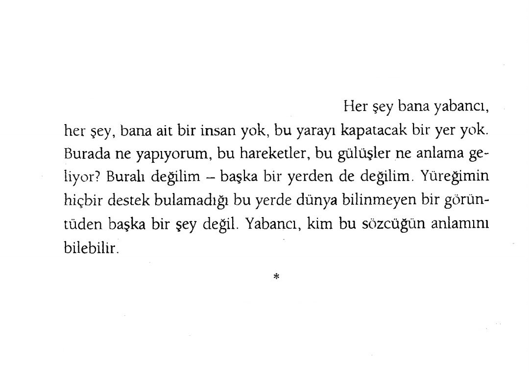 xarunn's tweet photo. "yabancı, kim bu sözcüğün anlamını bilebilir."

defterler 1.
albert camus. https://t.co/k8cqOuTijR