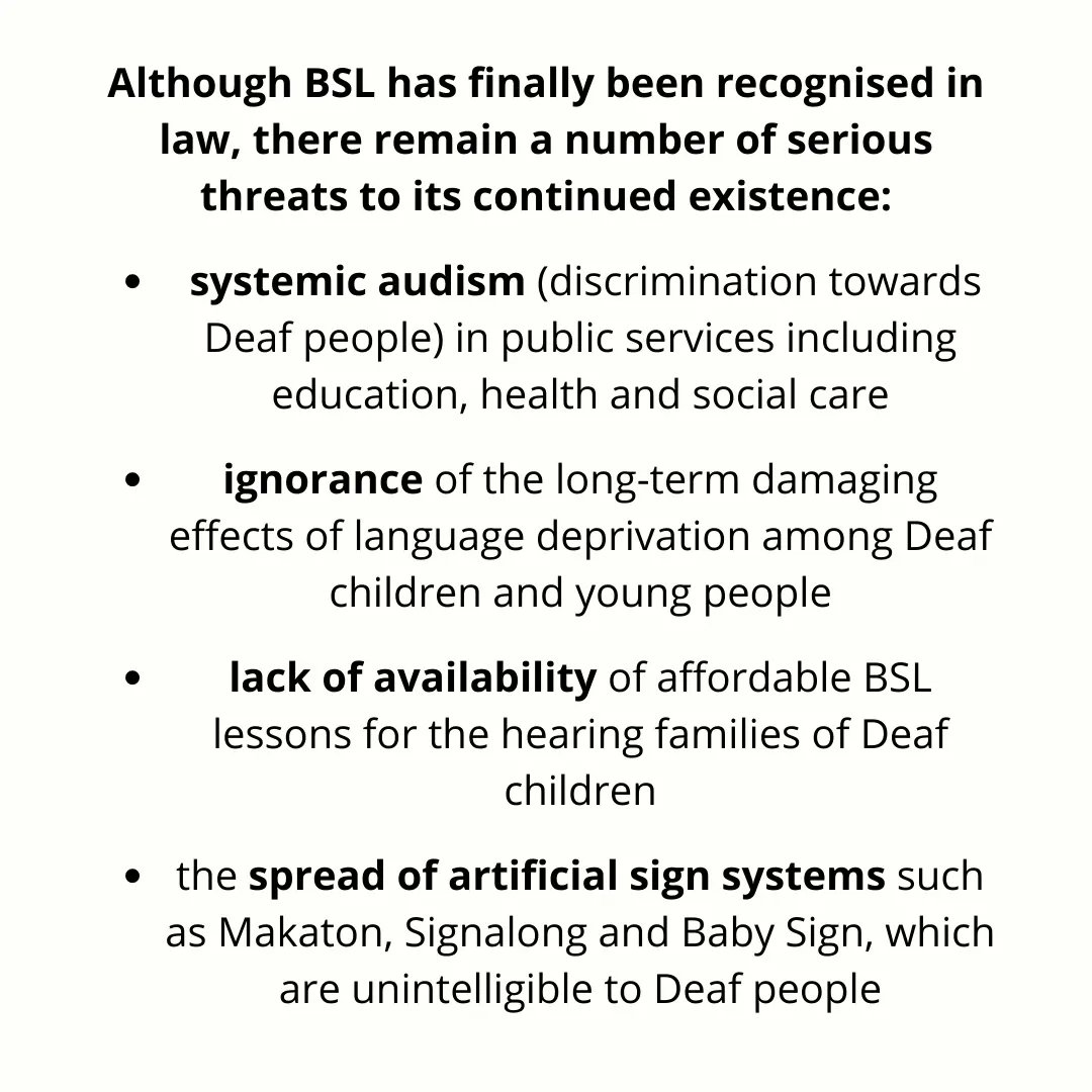 Happy #SignLanguageWeek everyone!

This year's theme is "Protecting BSL" - focusing on ensuring that BSL is acknowledged as a language in it's own right

I'm really excited to be one of the first official <a href="/edgehill/">Edge Hill University</a> BSL students 😁 let's hope it continues next year! <a href="/EHULanguages/">EHU Language Centre</a>