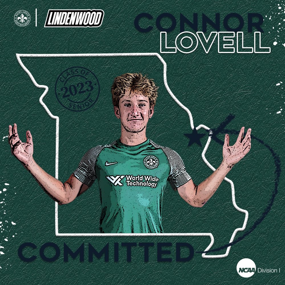 Congratulations to @SLSGsoccer U19 Academy Midfielder Connor “Bobby” Lovell who has committed to play <a href="/NCAA/">NCAA</a> D1 Soccer at <a href="/LindenwoodMSOC/">LindenwoodMSOC</a> 

Connor will join up with the 2004 NAIA National Champions in the Fall of 2023.