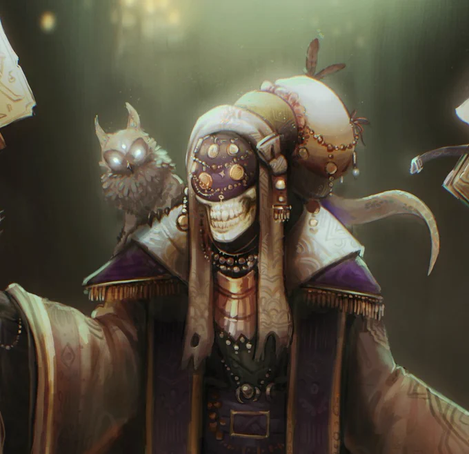 oh I love dark stuff I definitely want to do more of it this year QRT with your dark-themed art!  