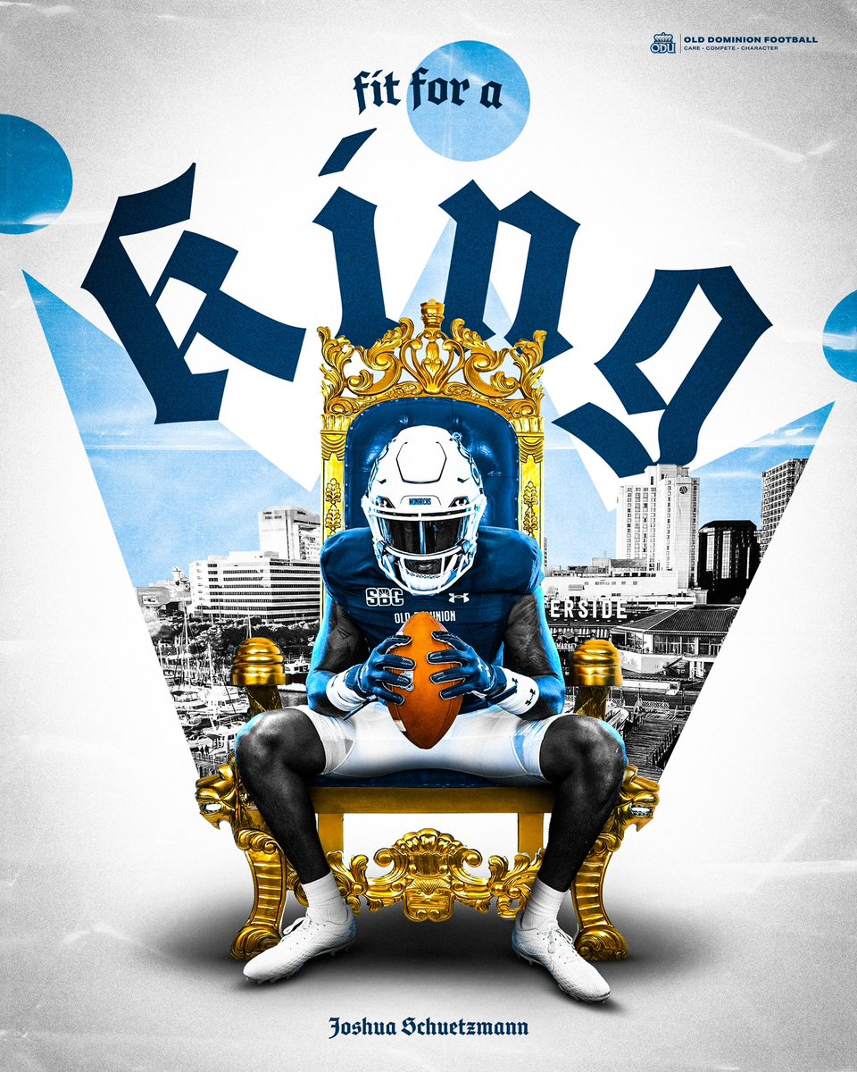JSchuetzmann's tweet photo. Excited to be visiting ODU tomorrow. @coacher_Hut @CoachDeckODU @ODUFootball Thanks for the edit @coachbeats @WillistonFB https://t.co/ZYZF4Ffyts