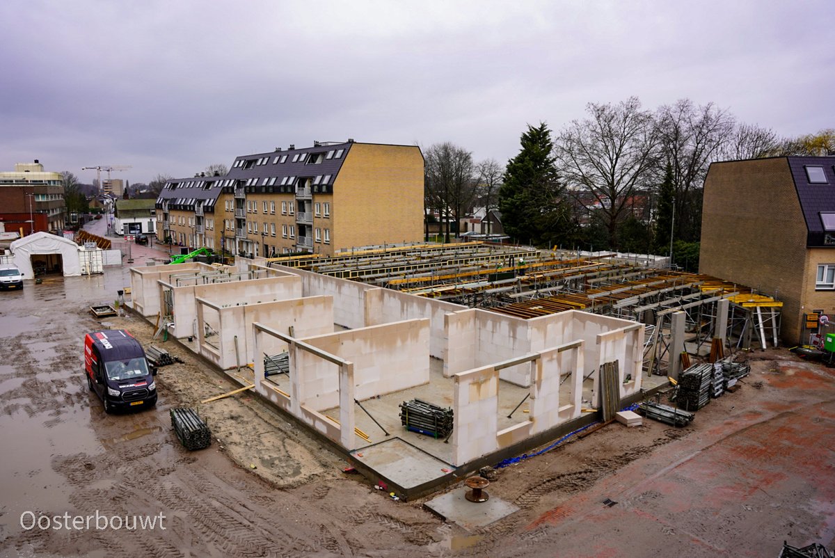oosterbouwt's tweet photo. Vorderingen 10-03-2023 #Nieuwbouw 39 huurappartementen Arendsplein in #Oosterhout #ZichtopbouwendOosterhout #bouwblogger #Nieuwbouw #OosterhoutNL #Oosterbouwt #WoneninOosterhout https://t.co/EDe530g7np