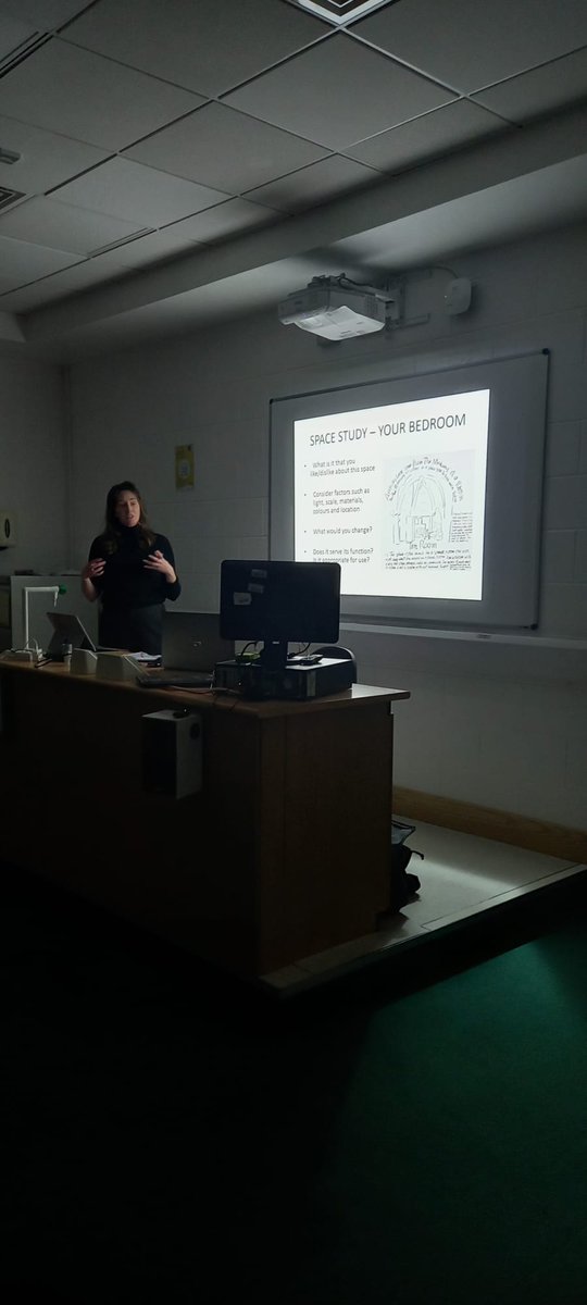 LargyOfficial's tweet photo. TY Students involved in the AIS - Architects in Schools Programme A this morning with Ms Rossiter and Mr Duffy. Our assigned architect is Nicola Finlay, from Monaghan and based in Dublin. #AIS https://t.co/J7T0eVizd4