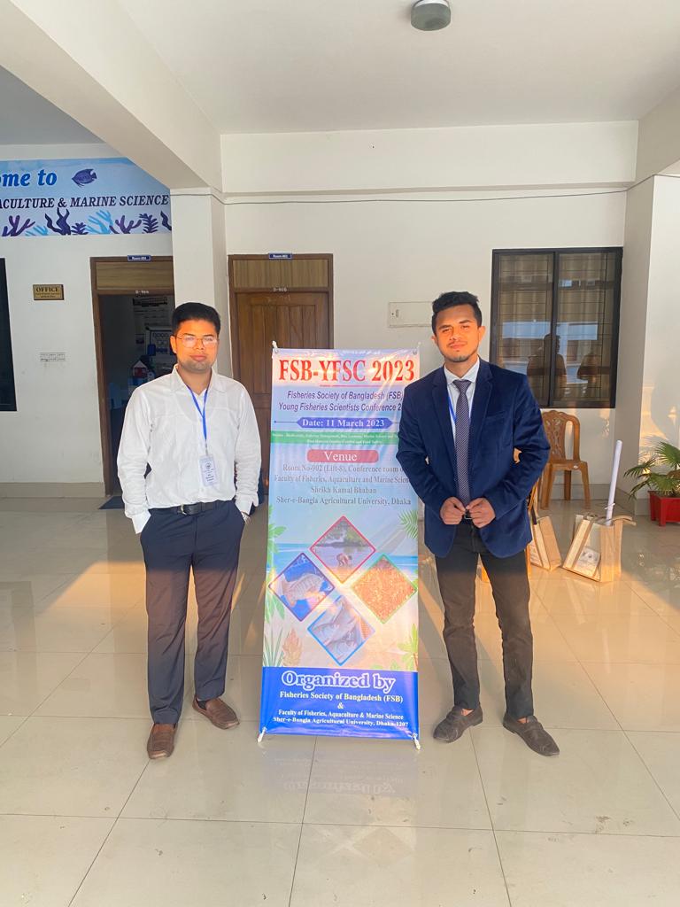 Mdmefta's tweet photo. Attended and presented oral presentation at Young Fisheries Scientist Conference by Fisheries Society of  Bangladesh
#fisheries #conference #fishnutrition https://t.co/9qN3TKYns5
