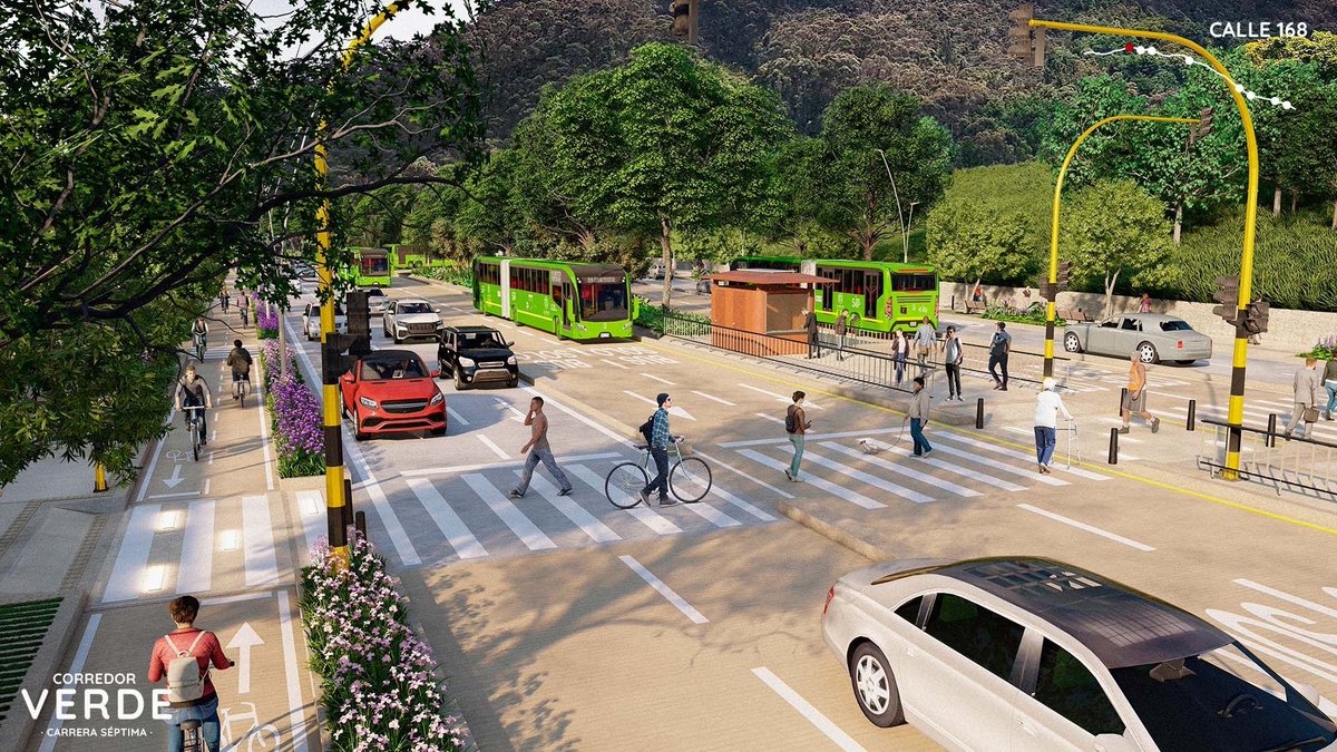 ndsolanog's tweet photo. ¿Por qué NO un tranvía para el transporte público en la Séptima? La opción de tranvía se analizó en la fase de prefactibilidad, pero se concluyó que era inconveniente por las siguientes razones (Abro hilo): https://t.co/lac8AdT2zF