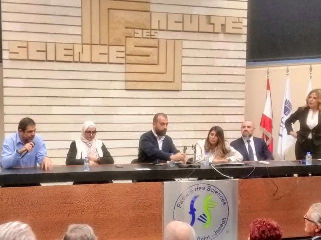 dr_abiad's tweet photo. Honored to be invited to speak at the “Food Safety during Economic Crisis” roundtable discussion organized by @fs_usj along with experts from @LebAmUniv @fs_usj @mophleb @LebaneseUni, private &amp; public sectors.  

#foodsafety #awareness @aub_leaf @AUB_FAFS @AUB_Lebanon @USJLiban https://t.co/KvoTcvLXbR