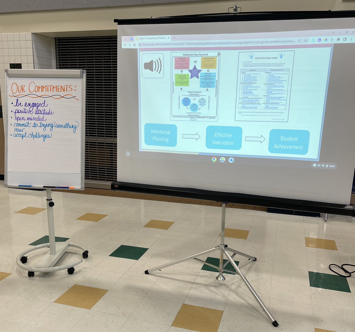 AmandaSchrepel's tweet photo. Starting off the first day back from Spring Break facilitating the EAS presentation for Boost Your Impact! @JacksonPlano @Plano_Schools https://t.co/GVSTHR6DWN