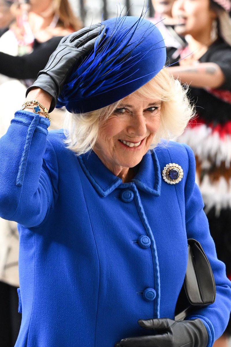 CoutureAndRoyals on Twitter "Queen Camilla is wearing the Russian
