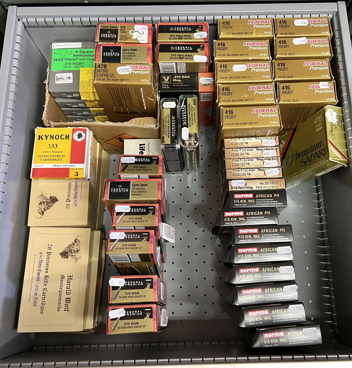 OrdnanceLab's tweet photo. We spent today running around #Zurich visiting #Swiss #GunShops, and found some wild calibers of #Ammunition.
Tomorrow we’ll be hitting the #ShootingRange to shoot Swiss #Suppressors with our friends at Acheron, who are #LMT’s #European distributor.
#Guns #GunsOfTwitter https://t.co/S5OdidACJm