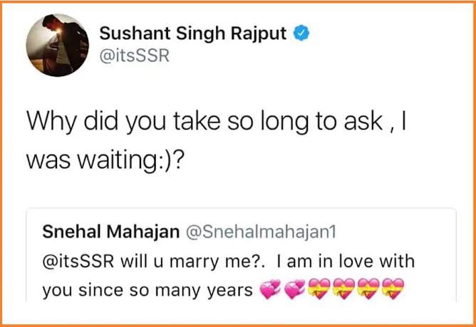 Sushant One OfHis Kind