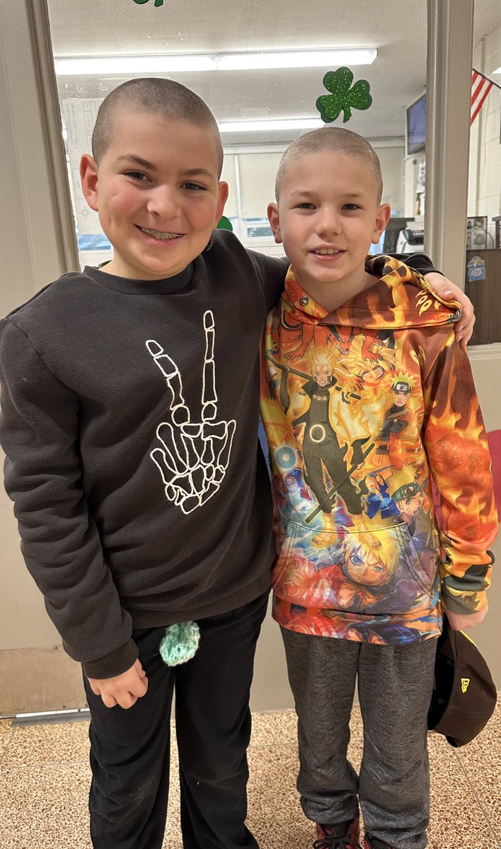 PrncipalBeekman's tweet photo. Hats off to the Pulaski Mandalorians! Our students raised nearly $4,000 to bring awareness and find a cure for childhood cancer!  #stbaldricks https://t.co/8q2HwjzGG8