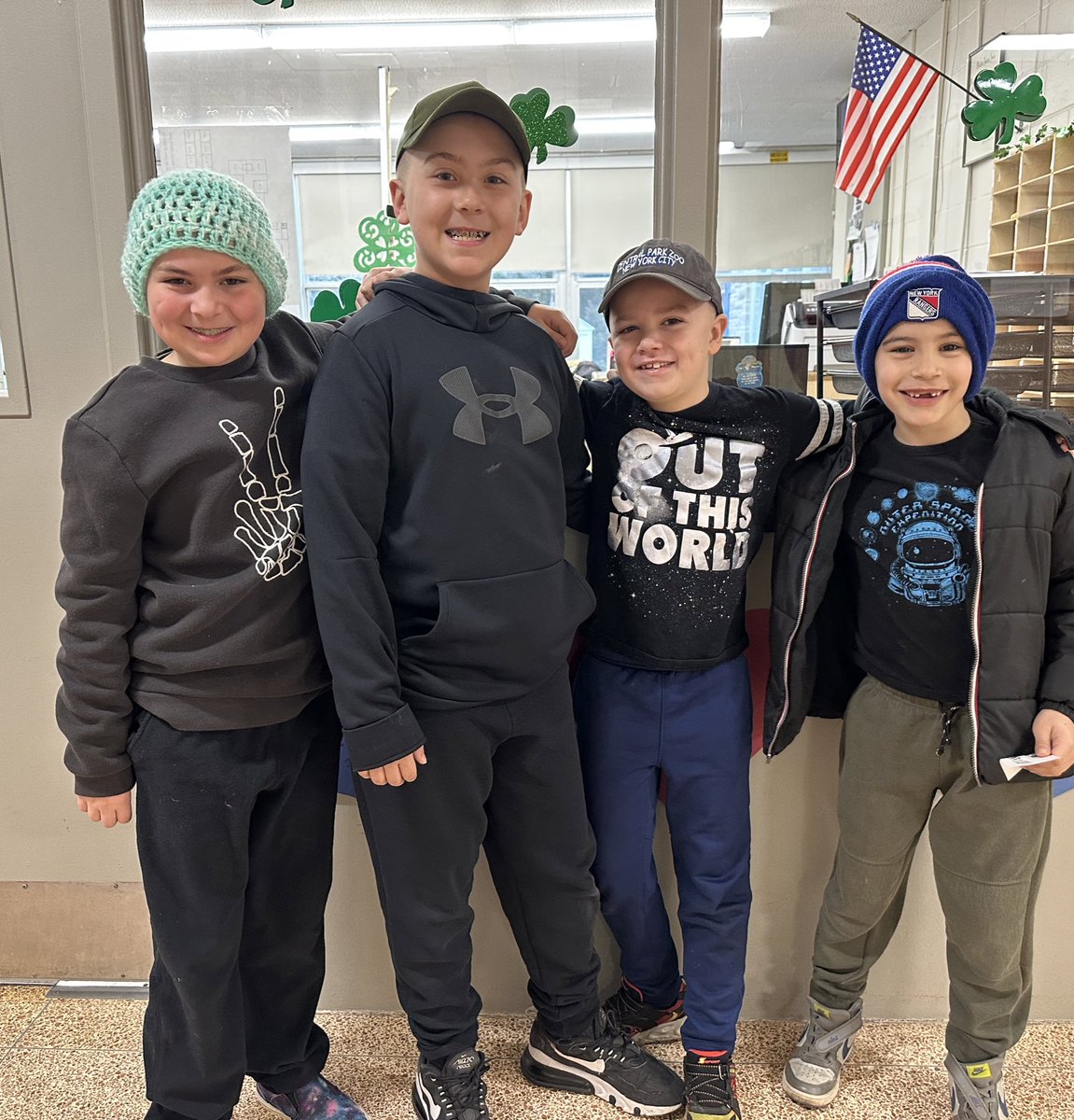 PrncipalBeekman's tweet photo. Hats off to the Pulaski Mandalorians! Our students raised nearly $4,000 to bring awareness and find a cure for childhood cancer!  #stbaldricks https://t.co/8q2HwjzGG8