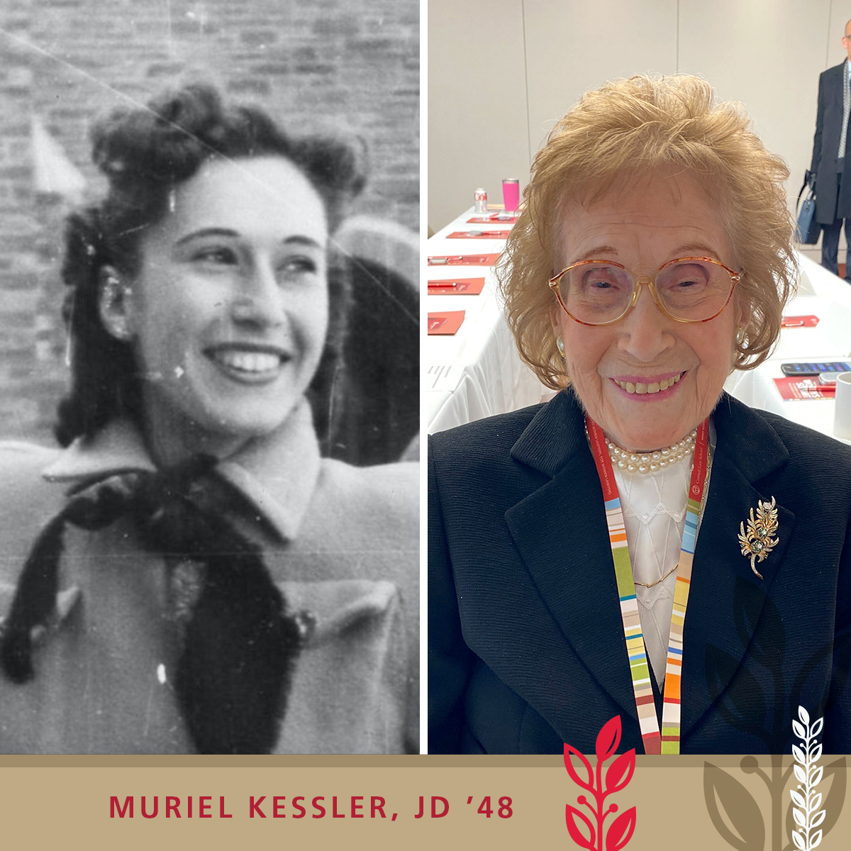 Cornell Law School on X: Muriel Kessler 48 helped blaze a trail for women  lawyers today. Hearing #HerStory at the #CornellLaw School Mary Kennedy  Brown Society Inaugural Womens Summit was a pleasure. #