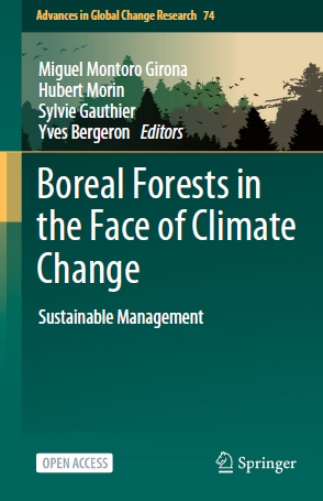 dnn0's tweet photo. We're very happy to announce the Open Access publication of 'Boreal Forests in the Face of Climate Change' by  Miguel M. Girona @Boreal_Spanish @GauthierSylvie9 H. Morin, Y. Bergeron @SpringerGeo  https://t.co/CTbM4AjZeS. https://t.co/xuFnwA0yW4