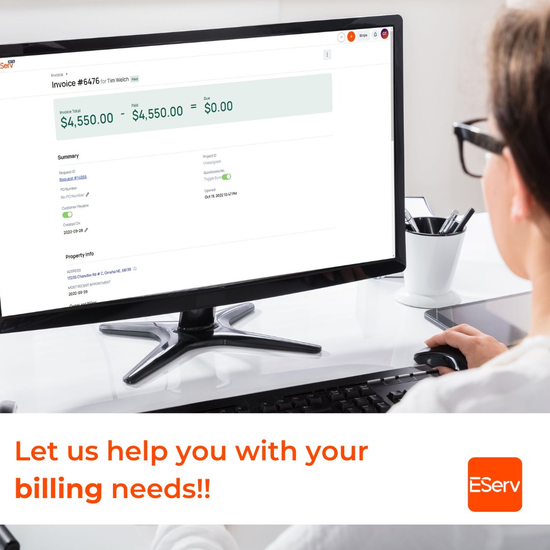 EServ_Pro's tweet image. Keep your billing seamless with EServ!!

sales.eserv.com/features