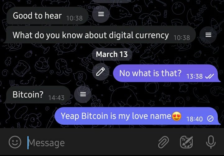 #Bitcoin is my Love😍
#CryptoCommunity