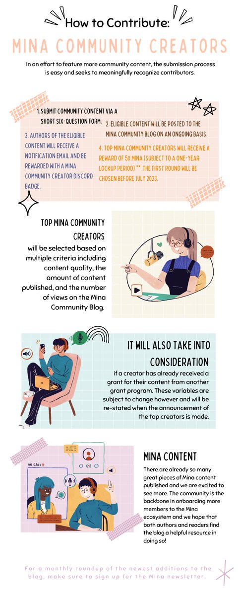 littlesm_man's tweet image. To all the content creators of @MinaProtocol ! Your time has come👇

The form👉bit.ly/MinaCommunityC…