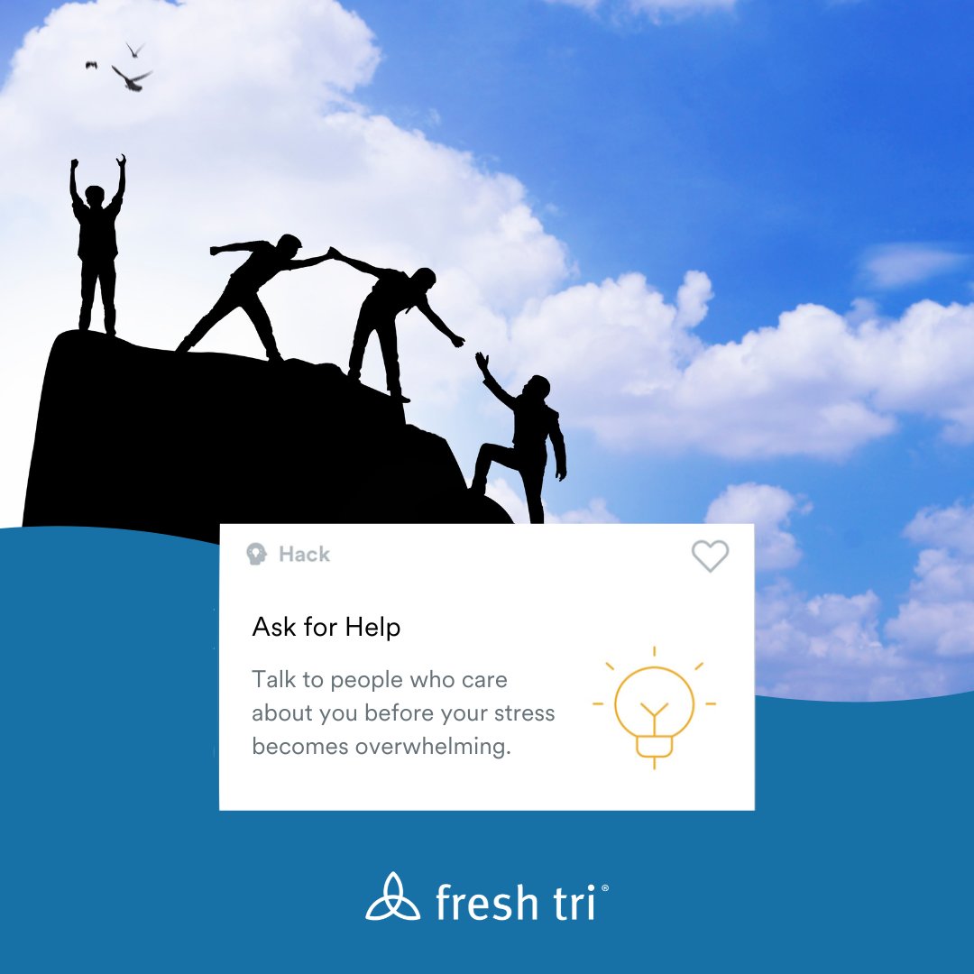 FreshTriInc's tweet image. Asking for help is a sign of strength, not weakness. Don't be afraid to reach out and seek support when you need it. 

🔗 Click the link in our bio and download the Fresh Tri App to find more helpful How-Tos. 

#healthyhabits #healthylifestyle #freshtricommunity