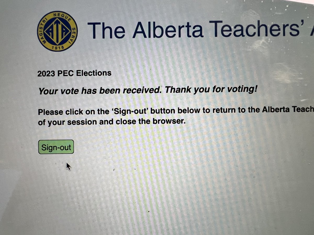 amritnannan's tweet photo. I voted! Did you? Check out the amazing humans below who put their names forward to represent you! Tell a friend and tell your classroom neighbour. @albertateachers #2023PECelection #PECelection2023 https://t.co/q3nhgNaB6J