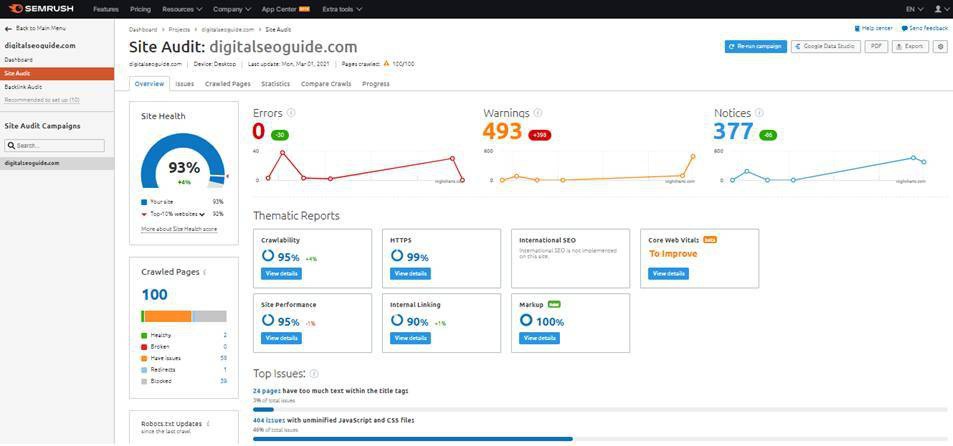 digitalseoguide's tweet photo. However with Semrush, it is easy to detect and solve all the technical SEO issues resulting from your website with simplicity through thier Site Audit functionality.

Read more 👉 https://t.co/uZjunHsqk3

#semrush #SemrushBacklinkChecker #FreeSeoTools #ServerRedirectsInside https://t.co/zs8g5MrTQB