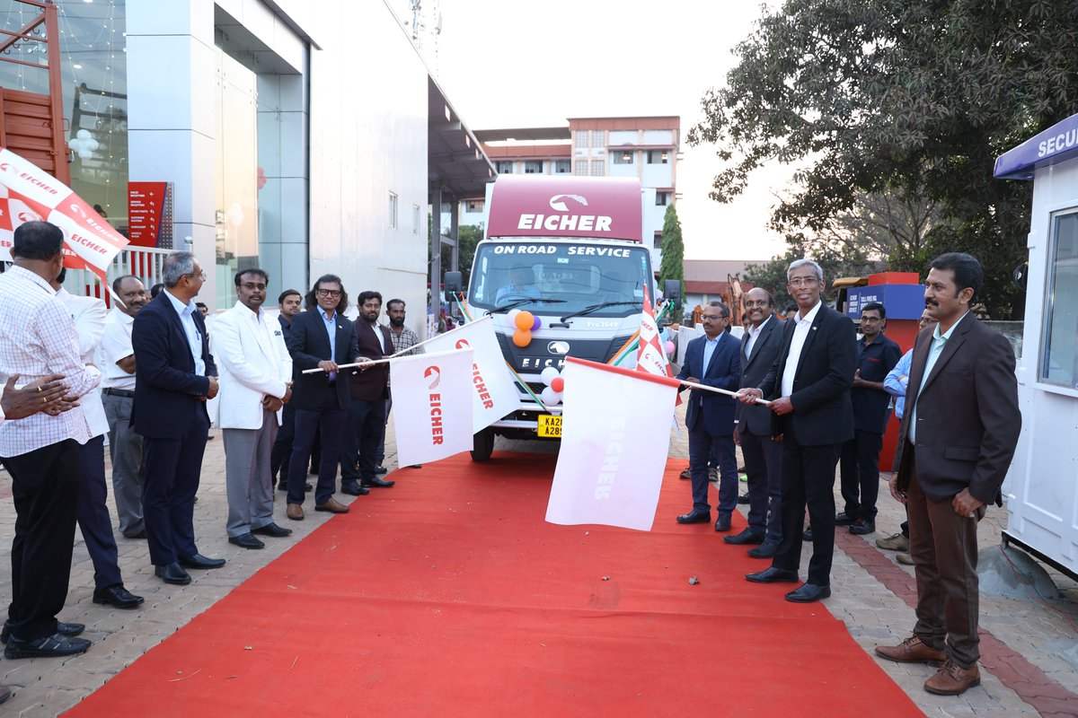 ETBIndia's tweet photo. We are now closer to you with our new #dealership - VSA3B Pvt. Ltd., Belgaum, Karnataka.
We Are With You Har Qadam Har Waqt.
Know more: https://t.co/krrhe0hzJo
#DealershipNetwork #NetworkExpansion #Growth #opportunity #Success #Prosperity #Eicher #EicherTrucksAndBuses https://t.co/NT7nLnmSl6