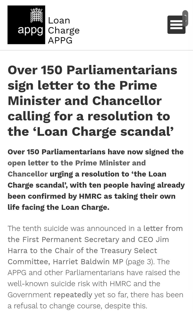 <a href="/jonsopel/">Jon Sopel</a> <a href="/ContractorCalc/">Dave Chaplin - CEO, ContractorCalculator</a> Quite,  even bigger contrast between speed of Treasury action to save failed bank to lack of urgency resolve #LoanCharge scandal and stop more #LoanChargeSuicides (10 to date).
x.com/itcontracting/…