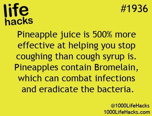 Sounds like good advice - certainly tastes better than cough syrup.