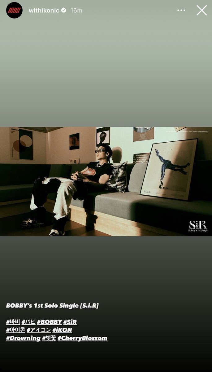 KJWworldwide's tweet photo. [230314] withikonic &amp; gtmny143 IG Story Update 

BOBBY’s 1st Solo Single [S.i.R] Photo

BOBBY SiR CONCEPT PHOTO
#BOBBYSOLOSINGLE_D7
#BOBBY #바비 #バビ 
@bobbyranika @BOBBY_SiR_JP https://t.co/FL0Ujbt0Vu