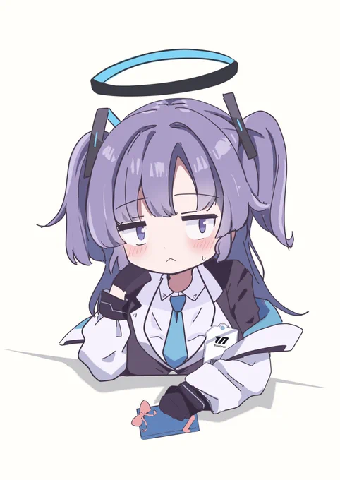 #ブルアカ「明日はユウカの誕生日だからね」のあとのユウカの「あっ…」がめちゃくちゃかわいかったので 
