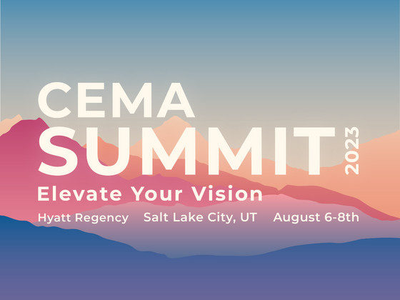 cemaonline's tweet image. #EventExecs #MeetingProfs The wait is over… registration for #CEMASummit23 is now open at cvent.me/DrQg9g  Join us  August 6-8  at the “Crossroads of the West” to Elevate Your Vision!  #InnovativeEvents