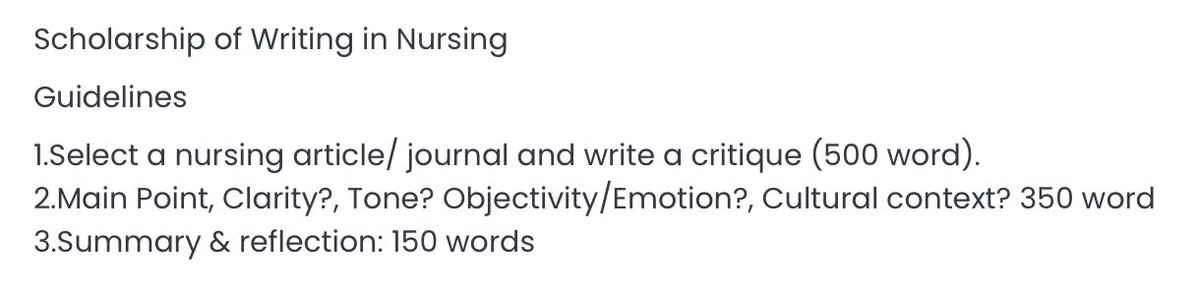 825files's tweet photo. lf academic commissioner

nursing critique paper
- budget friendly (will take lowest)
- deets and resources to be provided
- pref nursing grad/student or pre med student

deadline: march 25 (not rushed)

## study academic acad commission comms ph acadcomm school acads client https://t.co/OCa6kv5lJ1