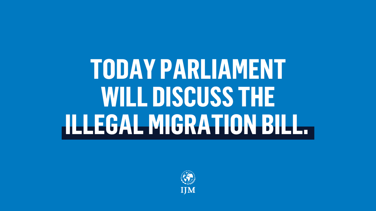 IJMUK's tweet photo. As Parliament discuss the #IllegalMigrationBill, here's why we believe #humantrafficking must not be conflated with #immigration.
1/ #TruthaboutTrafficking https://t.co/iY6IzOY4tm