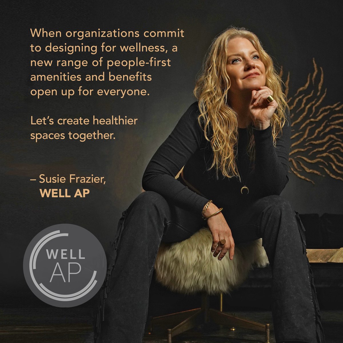 Did you know that planning people-first places advances human health and wellness in buildings? As a WELL Accredited Professional™, design consultant + biophilic artist, I bring intuitive expertise to projects. Let's talk! #designingforwellness #wearewell #biophilicdesign #well