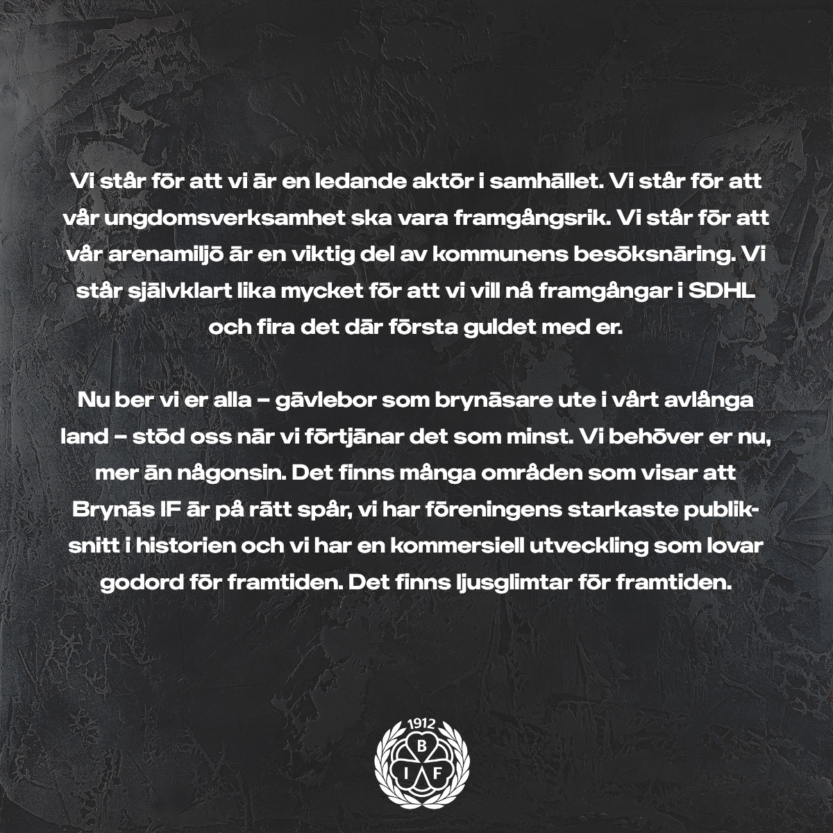 Brynäs IF tweet media