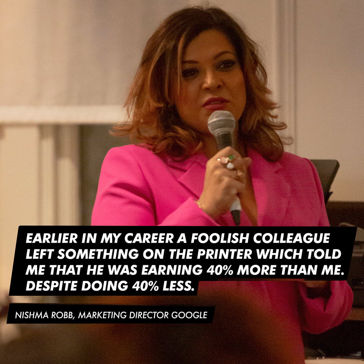 Jo Wallace (@jowallacetweets) on Twitter photo A quick quote from the fantastic 10 minute talk <a href="/nishmarobb/">Nishma Patel Robb 💃🏾</a> delivered at the <a href="/FCUK/">French Connection</a> X <a href="/GGEatDinner/">GoodGirlsEatDinner</a> event last week. A quick quote from the fantastic 10 minute talk <a href="/nishmarobb/">Nishma Patel Robb 💃🏾</a> delivered at the <a href="/FCUK/">French Connection</a> X <a href="/GGEatDinner/">GoodGirlsEatDinner</a> event last week.