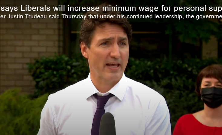 collegeMCT's tweet photo. Exciting news for those interested in a career as a Personal Support Worker! @JustinTrudeau and the Liberal Party have pledged to raise PSW minimum wage to at least $25 per hour. Let's create a better future together! #CareerOpportunities #PSWs #HealthCare #LongTermCare https://t.co/hTOQK1qx9X