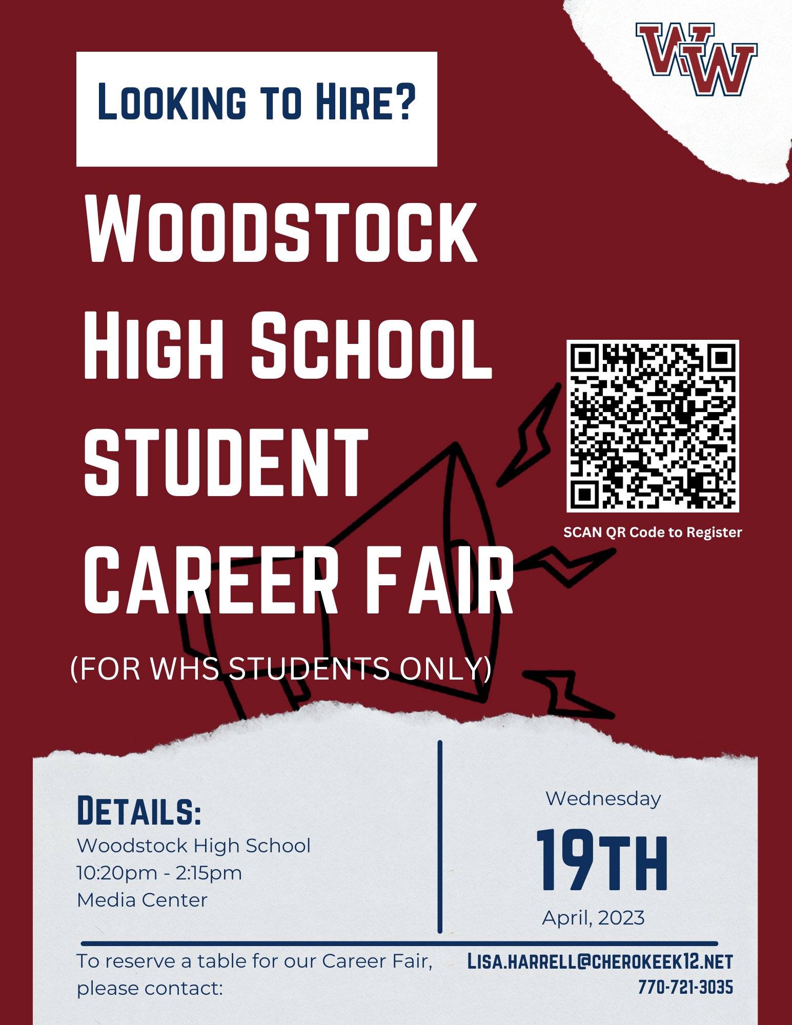 Woodstock HS CTAE on Twitter "Are you an employer looking to hire