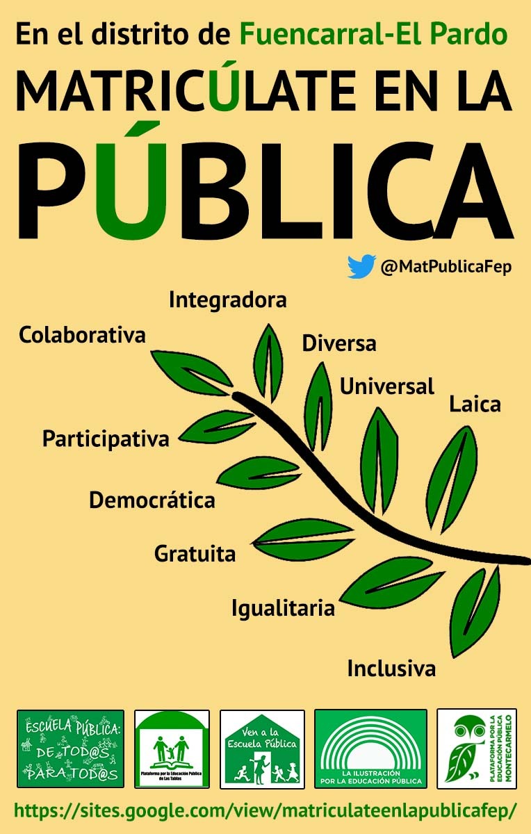 Matricúlate en la Pública Fuencarral-El Pardo tweet media