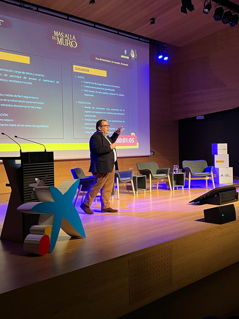 EmprendeXXI_'s tweet photo. 👉Seguimos con los #pitches. 

🗣️La segunda #startup en presentar es @Beyond_Tech_es, tras su #pitch, ha contestado a las preguntas del jurado. https://t.co/hmlqGl2G4N