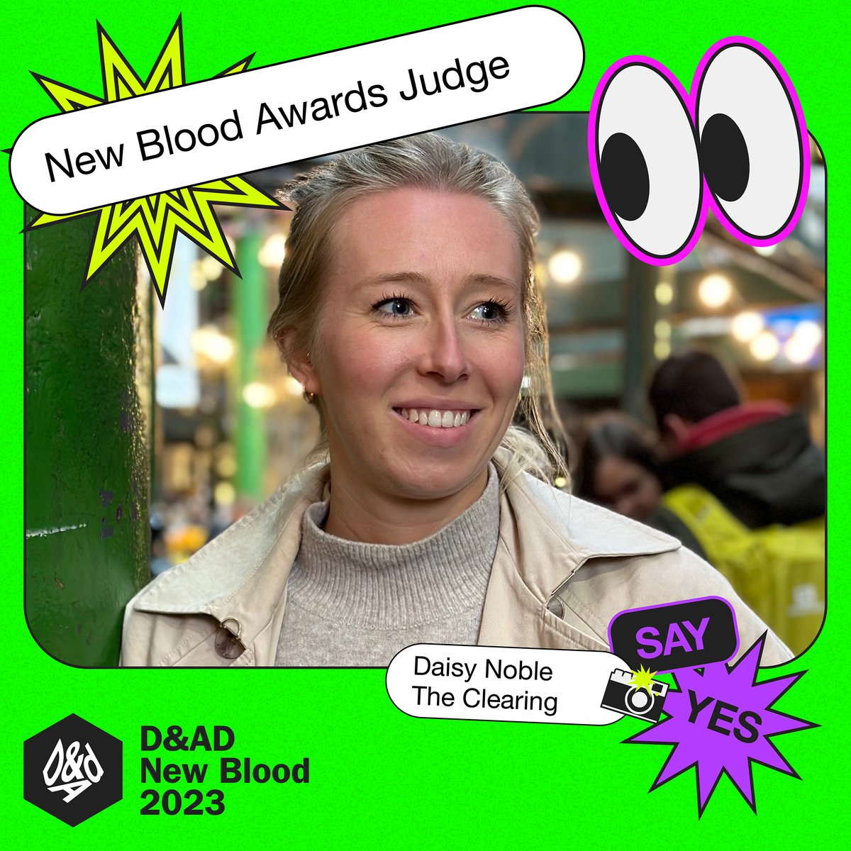 We’re excited to announce that our Strategy Director, Daisy will be a judge on the Barclays brief for @DandADNewBlood awards.
There’s still time to enter: deadline 21st March 2023.
Can’t wait to see the entries!

#NewBloodAwards #DandAD