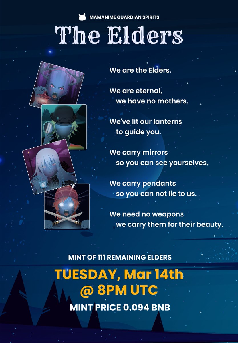 Serenity - Home of the Elders & Guardian Spirits tweet media