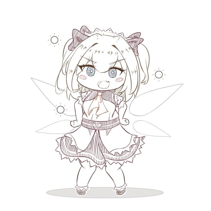 やばい可愛い。サニーミルクちゃんかわいい。 