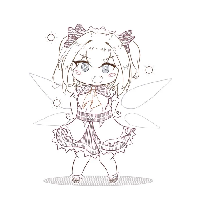 やばい可愛い。サニーミルクちゃんかわいい。 