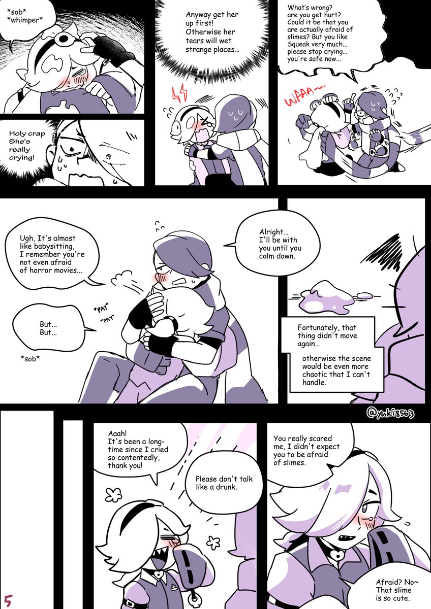 yuki8563_'s tweet image. (7/7)
I was going to draw the cover but I'm out of ideas🥲👉👈
中文版在下面↓