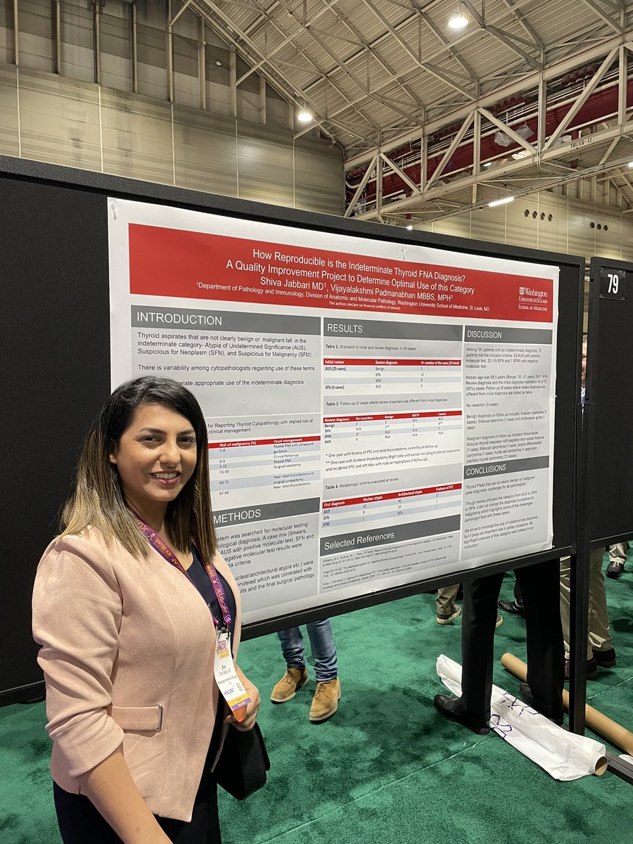 Representing @washupathedu @wusm_pathology. Always great to see our trainees at #USCAP2023 #USCAP23