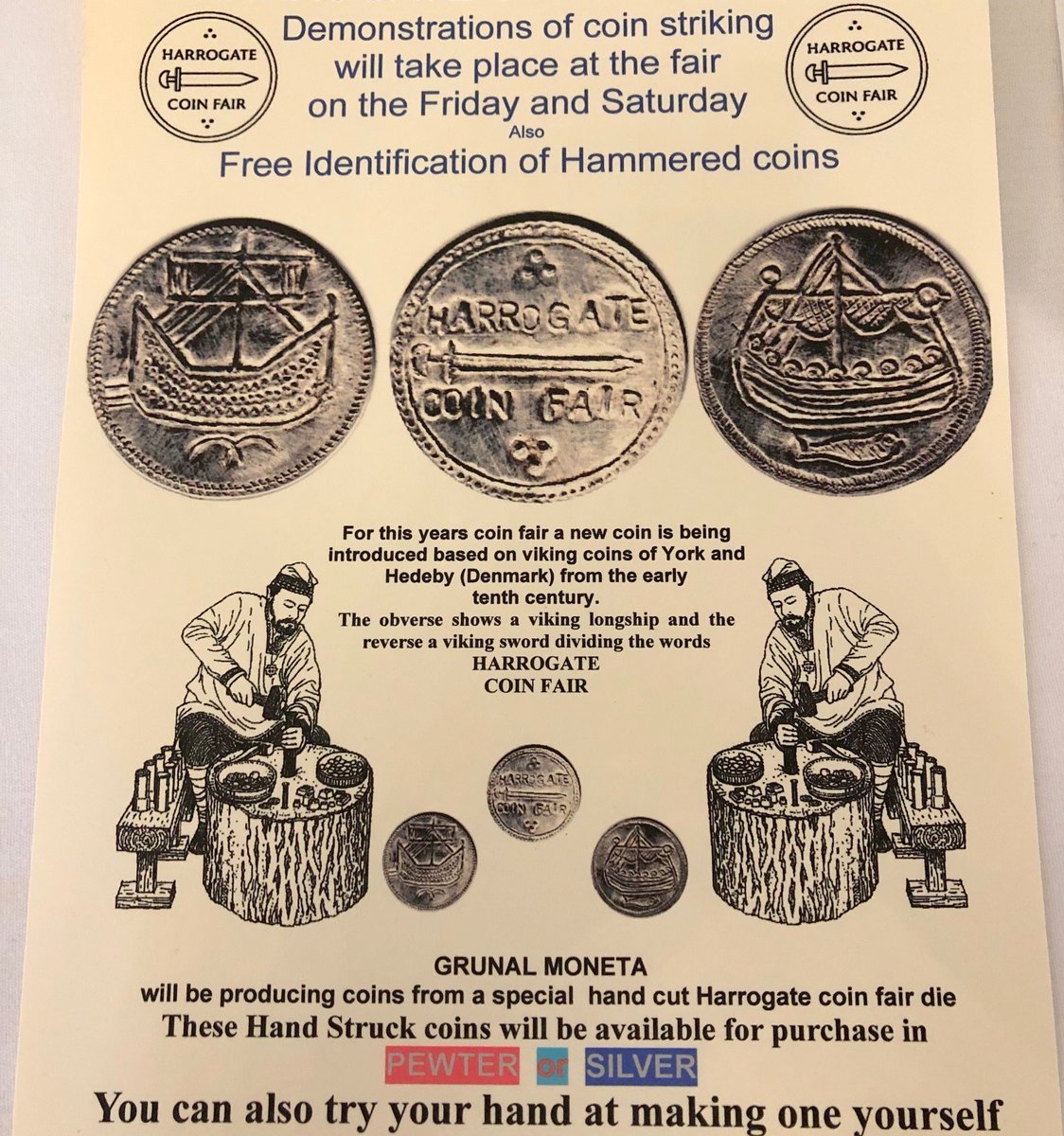 Harrogate Coin Fair tweet media
