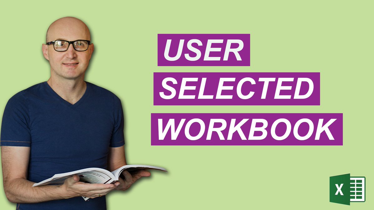 In my latest video I show how to use the GetOpenFilename() function to allow users to select a file or multiple files.

I also cover how to copy data from these files and how to write optimal the code to do optimize the performance.  youtu.be/dQB2LYCw0Ko

#ExcelVBA