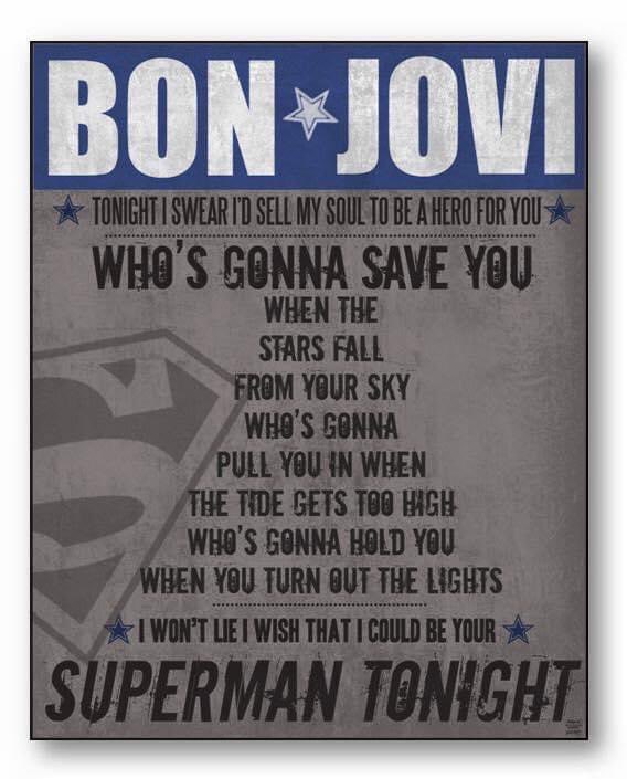 #BonJovi #SupermanTonight this #RocknSoul #Monday \m/ #CrankItUp