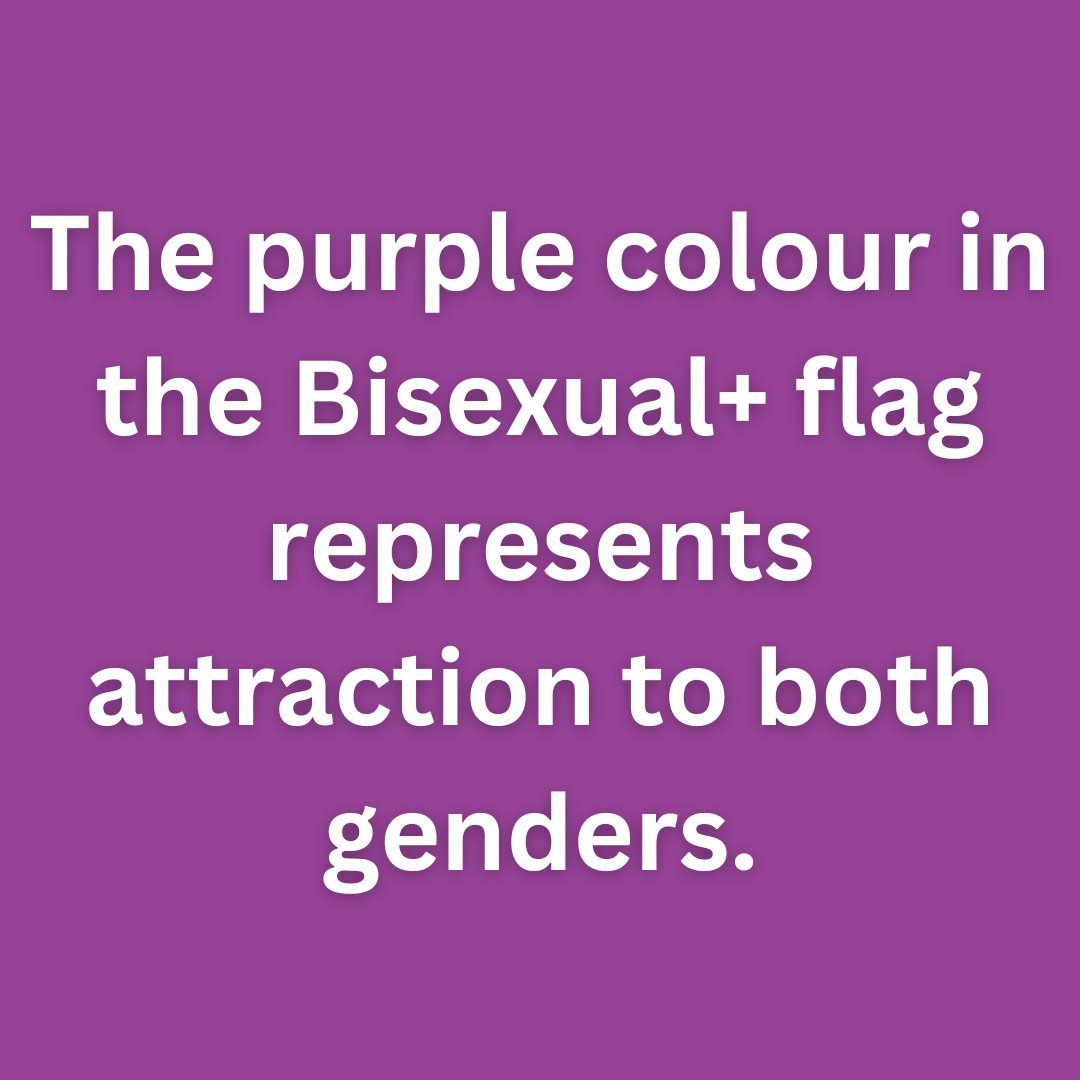 LGBTplusNotts's tweet image. What do the colours of the Bisexual+ flag mean? The Bisexual+ flag was created by Michael Page in 1998 to increase visibility of Bisexual people within society.