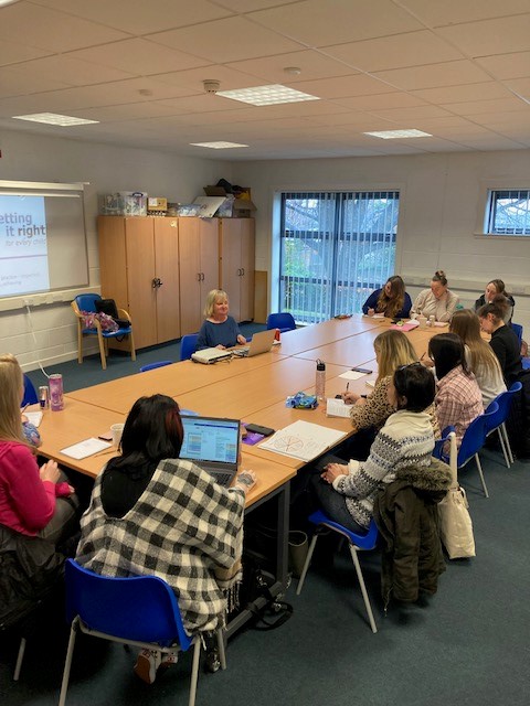 No post-lunch slumps here!! <a href="/ELW/">Gene Wahrlich</a> Skills for Work learners are happy and hard and work today. Our popular Childcare courses delivered by <a href="/kirstenharrold/">kirsten harrold</a> from @Edinburghcollege @EC_Childhood are a massive hit for our adults returning to learning #adultlearning #eastlothian